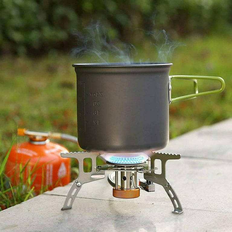 Mini Camping Stoves burner, Folding Outdoor Gas Stove burner