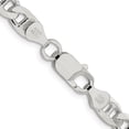 thumbnail image 3 of Sterling Silver 6.5mm D/C Flat Anchor Curb Chain QFAN180, 3 of 4