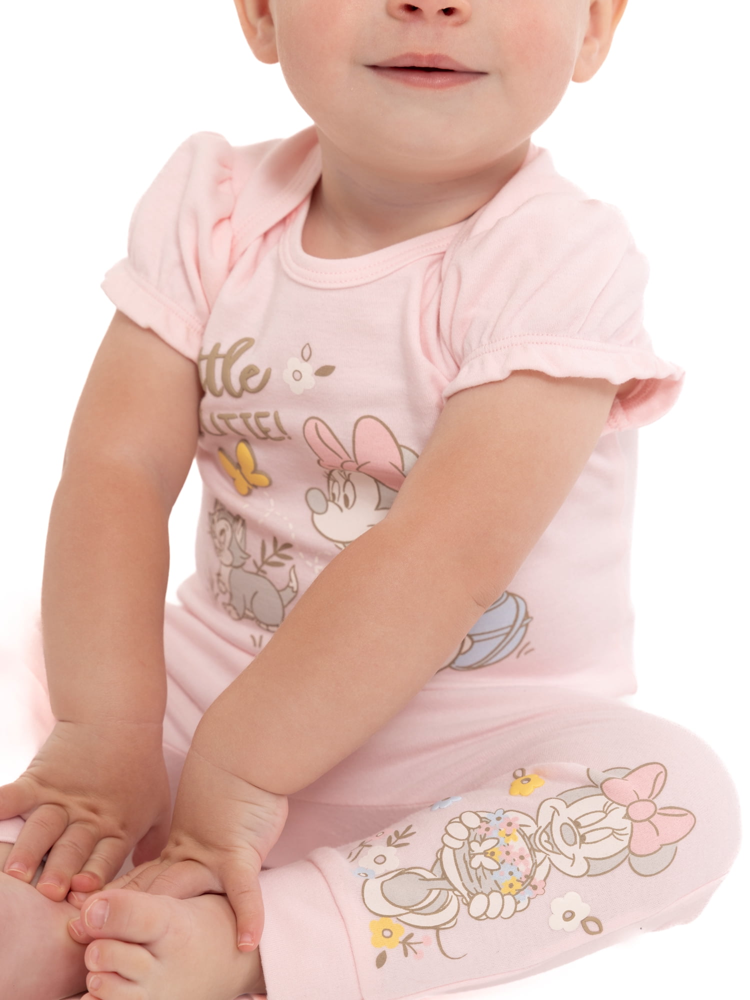 Disney Baby Wishes and Dreams Character Infant Baby Jogger Pants, 2-Pack, Sizes Newborn-18 Months