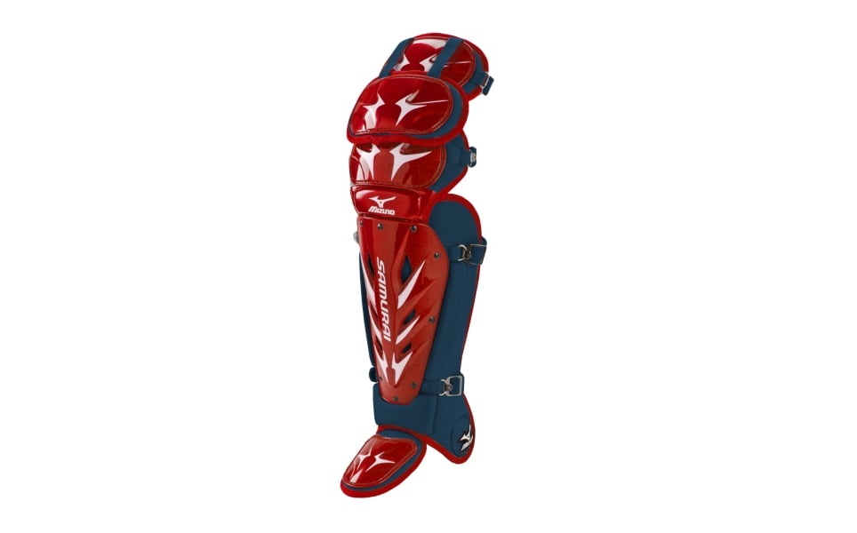 Mizuno Baseball Protective Samurai Baseball Shin Guards 16.5