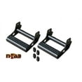 thumbnail image 2 of N-Fab Rocker Panel Guard Step JPTS32 RKR Series; Flat Step; Non Extendable; Powder Coated; Black; Steel; Set Of 2; Rocker Panel Guard Mount, 2 of 2