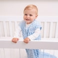thumbnail image 2 of HALO SleepSack Wearable Blanket, Plushy Dots Velboa, Blue, Boys, Infant, Small, 0-6 Months, 2 of 4