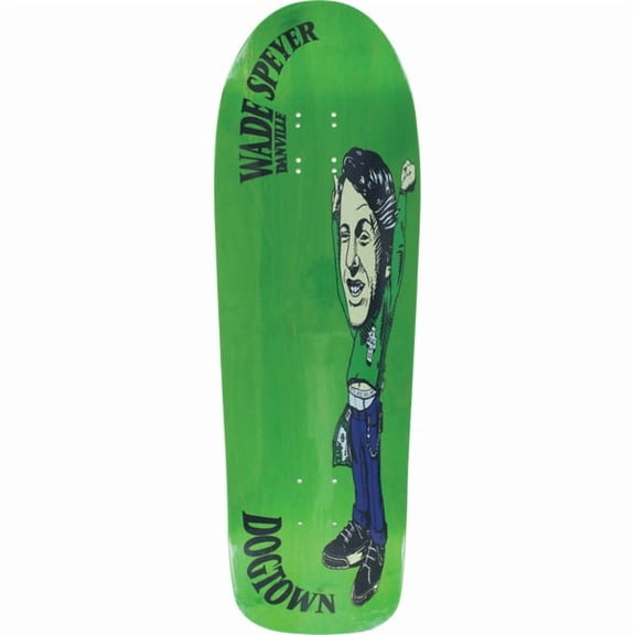 Dogtown Skateboards Wade Speyer Victory Assorted Stains Old School Skateboard Deck - 9.75" x 31.37" (Deck Only)