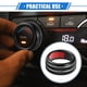 thumbnail image 2 of 3 Uds AC Climatizador Control Perilla Anillos Compatibles para Chevrolet Negro Unique Bargains, 2 of 8