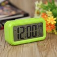 thumbnail image 3 of Repitiendo activado por luz dormitar Sensor de luz de fondo Fecha Temperatura Pantalla verde LED Digital Alarm Clock Abanopi Verde, 3 of 7