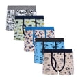 thumbnail image 2 of JCCXIN Little Boys Boxer Briefs Cotton 5 Pack Soft Underwear Elastic Waist Cartoon Car Graphic Stretch Breathable Underpants Comfort Everyday Wear,Khaki,8-9 Years, 2 of 4