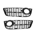 thumbnail image 1 of One Pair Honeycomb Front Standard Bumper Fog Light Grille Cover Replacement for 2008-2011, 1 of 4