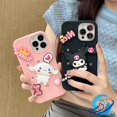thumbnail image 3 of Funda De Silicona Para iPhone 11 DIY CROCS Perforada Para 14 13 12 Pro Max 14 Plus Blanda, 3 of 4