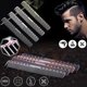 thumbnail image 4 of 26-27 Professional Barber Comb, Aerospace Aluminum Metal Cutting Comb Hair Barber Barber Salon Comb color 4, 4 of 5