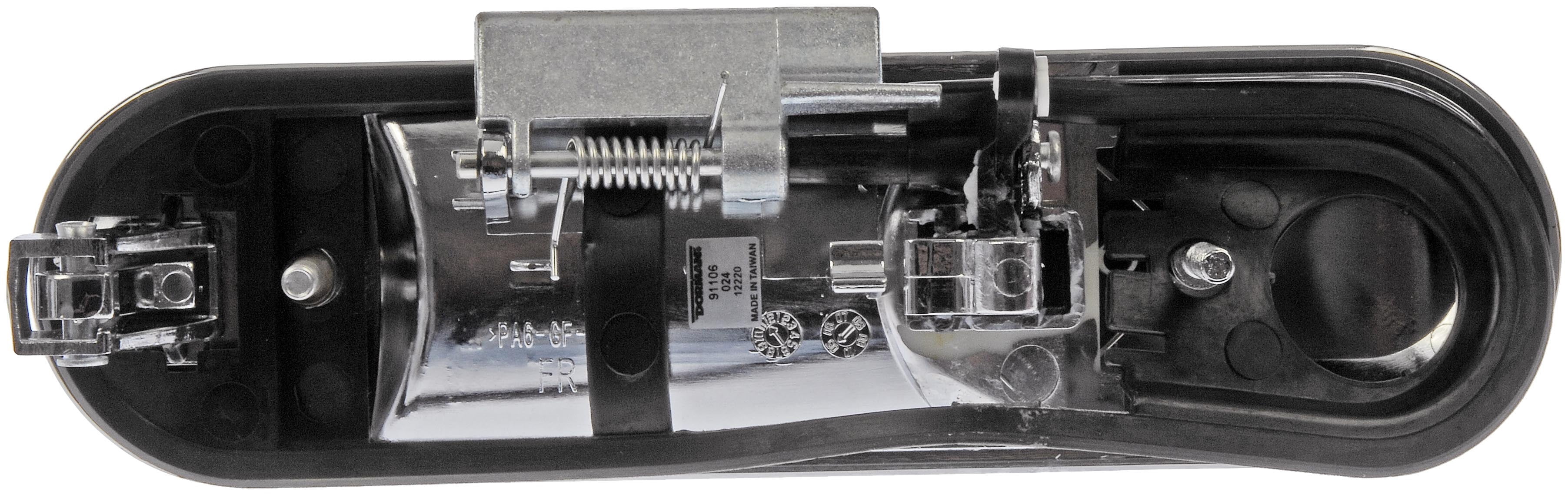 Dorman 91106 Front Passenger Side Exterior Door Handle for Specific Ford / Mercury Models, Chrome