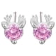 thumbnail image 2 of Pendientes de botón para mujer, pendientes de botón, pendientes de botón para mujer, pendientes de mujer, pendientes de Navidad, pendientes de tendencias de moda, pendientes de mujer, 2 of 3