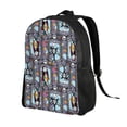 thumbnail image 2 of Goofa The Nightmare Before Christmas Pattern Large Capacity Backpack – Padded Laptop Compartment, Ergonomic Design for School, Work, Travel, and Outdoor Activities, 2 of 8