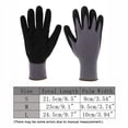 thumbnail image 3 of SENRISE Nylon Working Gloves Safety Palm Work Gloves Non-slip & Gripping Gloves S/M/L Black, 3 of 7
