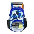 thumbnail image 5 of Fuel Unisex Valiant Backpack, Blue Jagged Shapes, 5 of 7