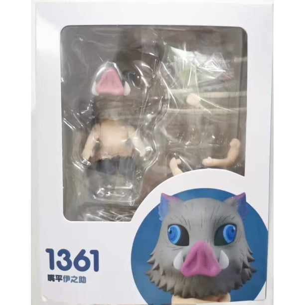 Demon Slayer-figura DE ACCIÓN DE Hashibira Inosuke Kimetsu No Yaiba, juguete de Anime, Agatsuma Zenitsu/Kamado Nezuko, n. ° 1361 Gong Bohan LED