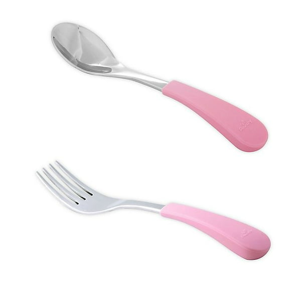 Avanchy Stainless Steel Baby Forks, 2 Pack