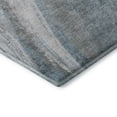 thumbnail image 3 of Addison Rugs Mayfield Premium Machine Washable Transitional Swirls Teal Rectangle Rug, 9' X 12' Machine Washable Transitional Swirls Teal Oversized Sherpa Throw Blanket, 3 of 6