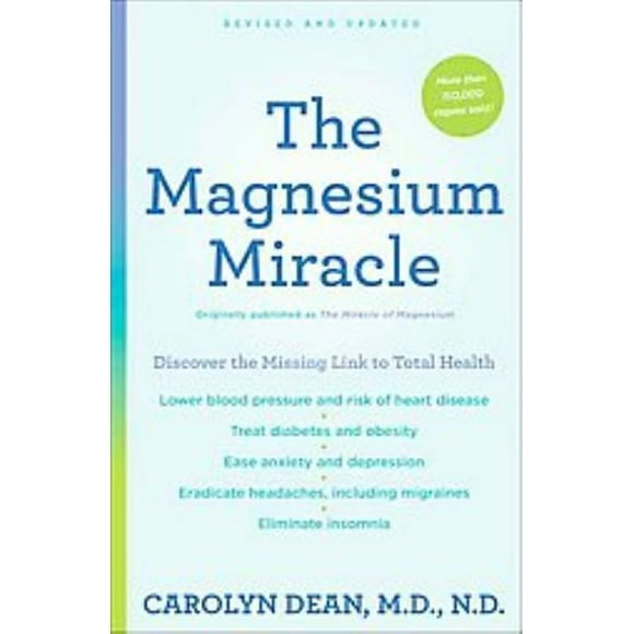 Magnesium Miracle, Carolyn Dean Paperback
