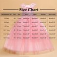 thumbnail image 3 of Pejock Girls Sleeveless Beaded Pageant Dress - Mesh Princess Gown with Bow Detail, Fashion Show Costume for Ages 7-14 Size 120-170, 3 of 9