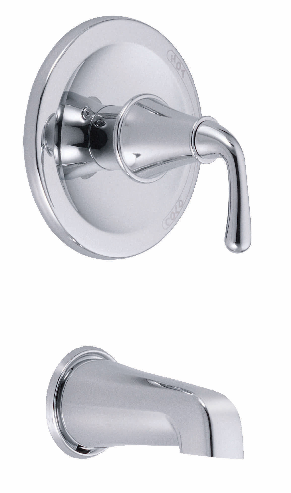 Danze D500656t Pressure Balanced Wall Mounted Bathtub Faucet Package