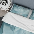 thumbnail image 4 of Designart 'Blue Modern Water III' Geometric Duvet Cover Set, 4 of 4