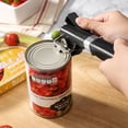 thumbnail image 2 of Generic Stainless Steel Jar Opener for Weak Hands, Adjustable Jar Lid Opener with Non-Slip Rubber Grip, Manual Easy-Grip Bottle & Can Opener for Seniors, Arthritis, Kitchen, Home, Camping, 1 Pack, 2 of 5