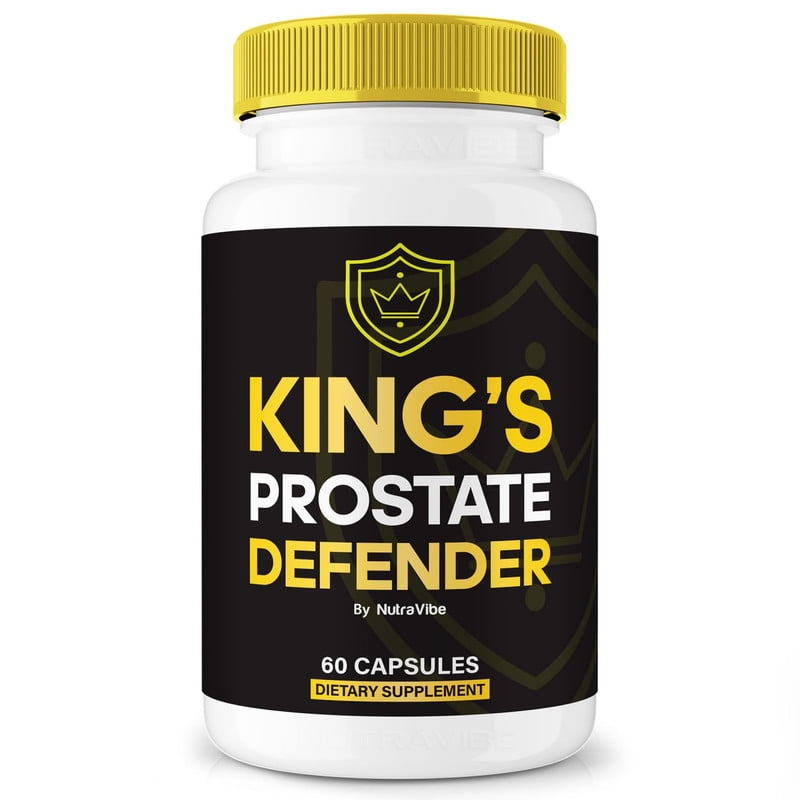Kings Prostate Defender - Official King's Pills For Prostate Heath, All Natural Formula To Support Control, Energy & Overall Well-Being, Review (60 Capsules)