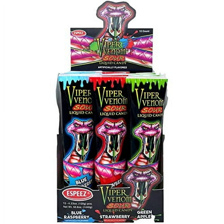 Viper Venom Sour Liquid Candy 12 Count - Walmart.com