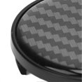 thumbnail image 3 of Set of 4 universal plastic carbon fiber style hub caps, 54 mm outer diameter, 3 of 3