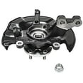 thumbnail image 5 of Detroit Axle - 2pc Front Steering Knuckles for 09-13 Toyota Corolla Matrix, 2 Steering Knuckles & Wheel Bearing Hubs Assembly 2009 2010 2011 2012 2013 Replacement, 5 of 9