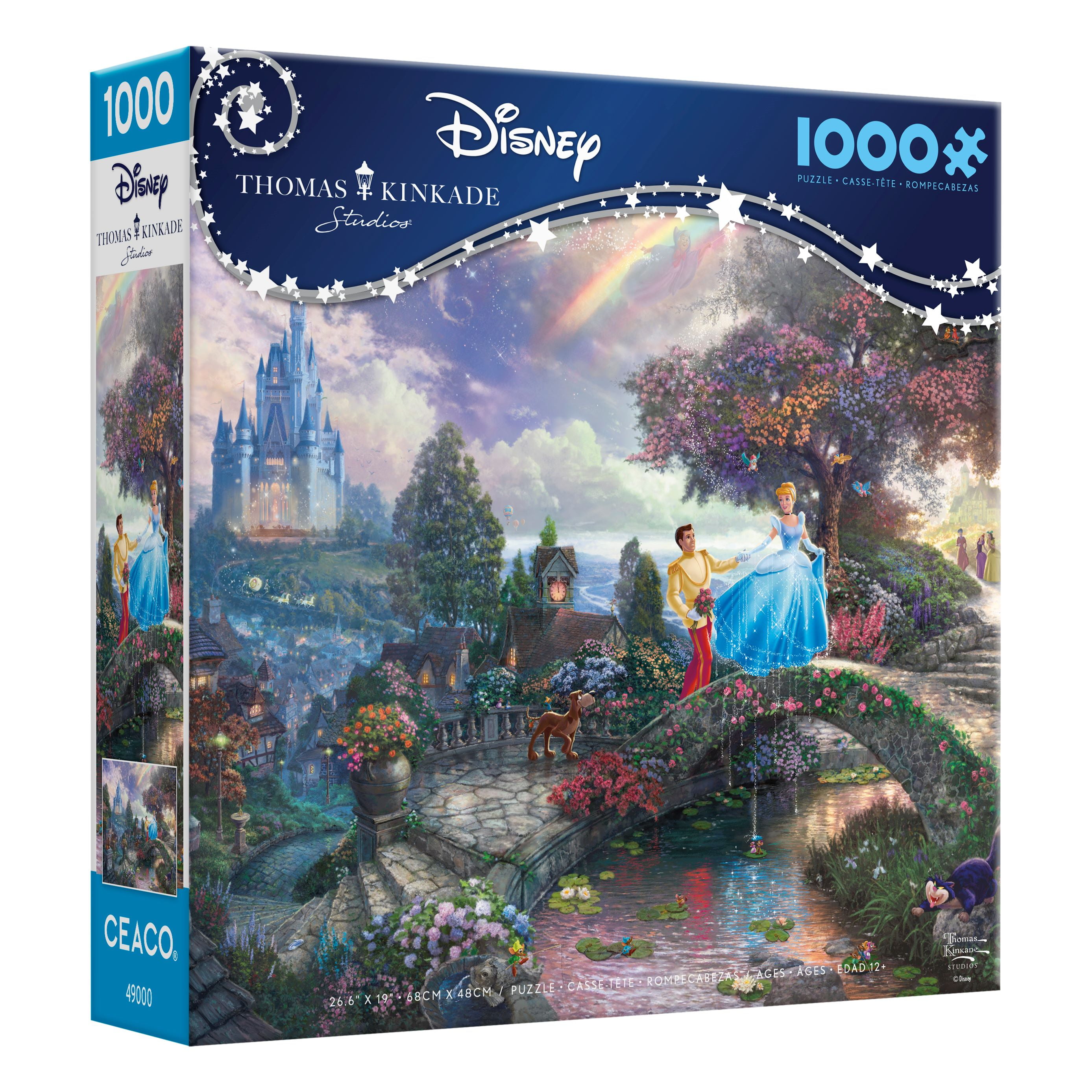 Blossoming Desert: Poolside Paradise - 1000 Piece Jigsaw Puzzle