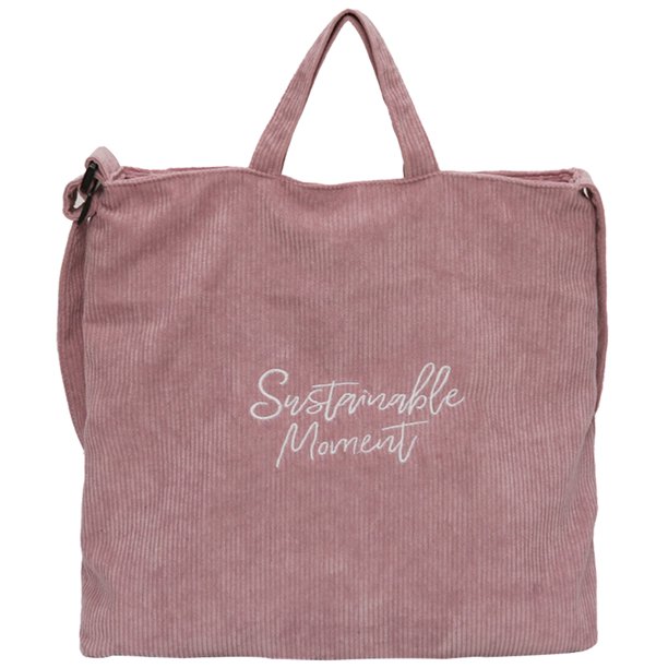 Bolso Bandolera Pana para Mujer Compras Ajustable Con Correa Gran Capacidad