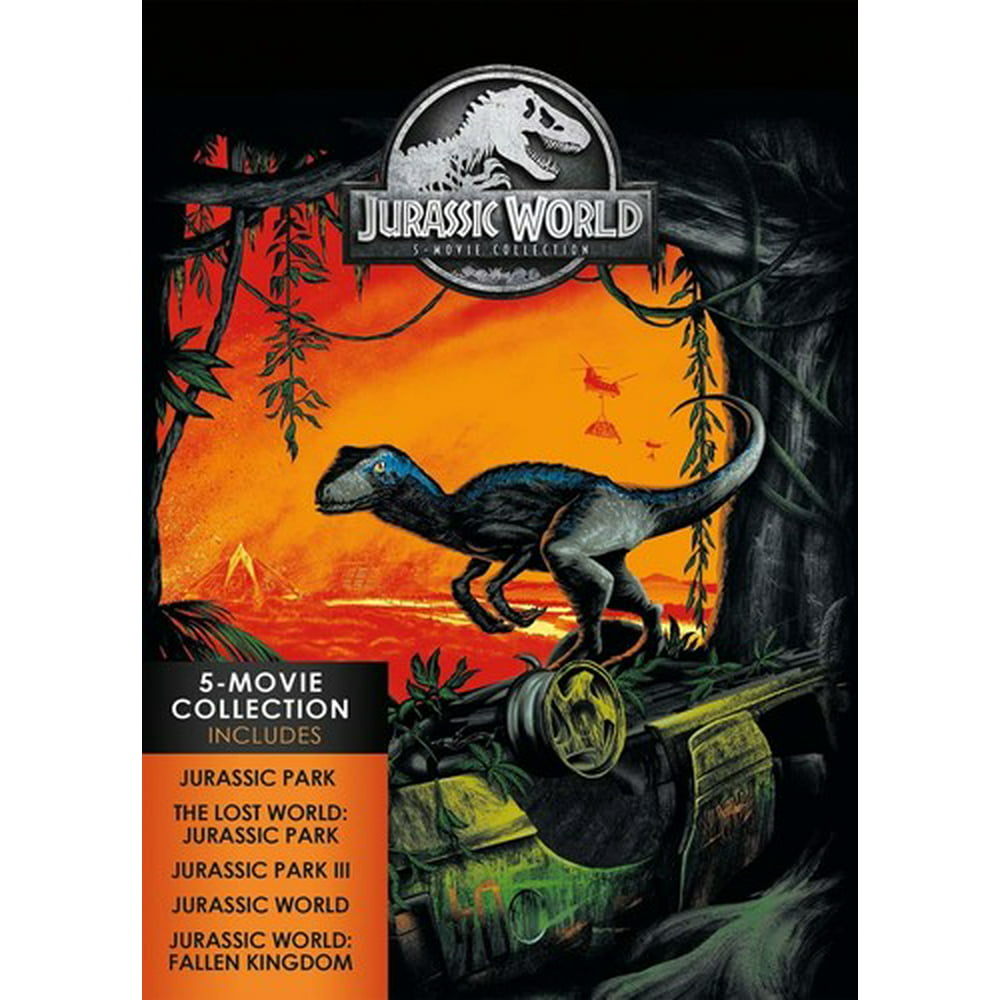Jurassic World: 5-Movie Collection (DVD) - Walmart.com - Walmart.com