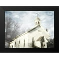 thumbnail image 2 of Villa, Mlli 14x12 Black Modern Framed Museum Art Print Titled - Front Of The Church, 2 of 5