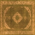 thumbnail image 1 of Ahgly Company Indoor Square Oriental Orange Industrial Area Rugs, 5' Square, 1 of 4