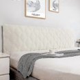 thumbnail image 4 of 2025 All-inclusive Super Soft Smooth Quilted Head Cover Thicken Velvet Headboard Cover Solid Color Bed Back Dust Protector Cover, 4 of 4