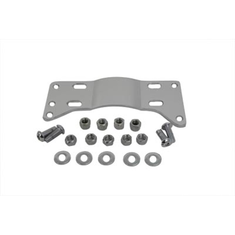 Chrome Transmission Mounting Plate Kit,for Harley Davidson,by VTwin