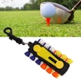 thumbnail image 3 of Golf Tees Holder, Putting Green Pitchfork Tees Wear Resistant PVC Practical Convenient Stable with Basswood Pencil for Outdoor, 3 of 7
