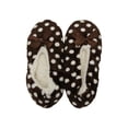 thumbnail image 2 of Magg Women's Slippers Non Slip Grip Fuzzy Slip On House Slippers, Polka, S & M, 2 of 8