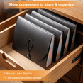 thumbnail image 7 of MIBOTE 13 Pockets Accordion File Organizer,Expanding File Folder with Labels for Office School and  Home,2 Pack, 7 of 7