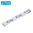 thumbnail image 3 of Bed Sheet Organizer Bands, 2 Pieces, White (KING), 3 of 4