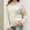 Khaki, variant on Women's 2023 Fall Winter Turtleneck Sweaters Trendy Heart Print Long Sleeve Sweater Pullover Loose Chunky Knit Jumper Tops