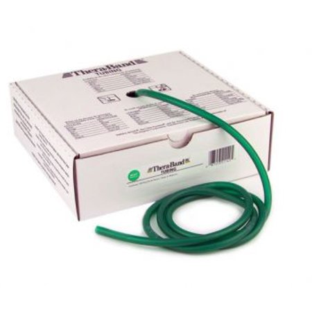 - TheraBand exercise tubing, green, 25 feet