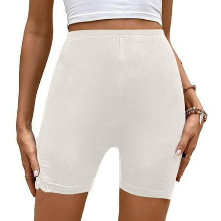 TNDBKQWR Plus Size Clearance Sale for Women Cotton Boy Shorts Underwear for Women Boyshorts Underwear Female Boxers Women s Boyshort Panties  White  XL