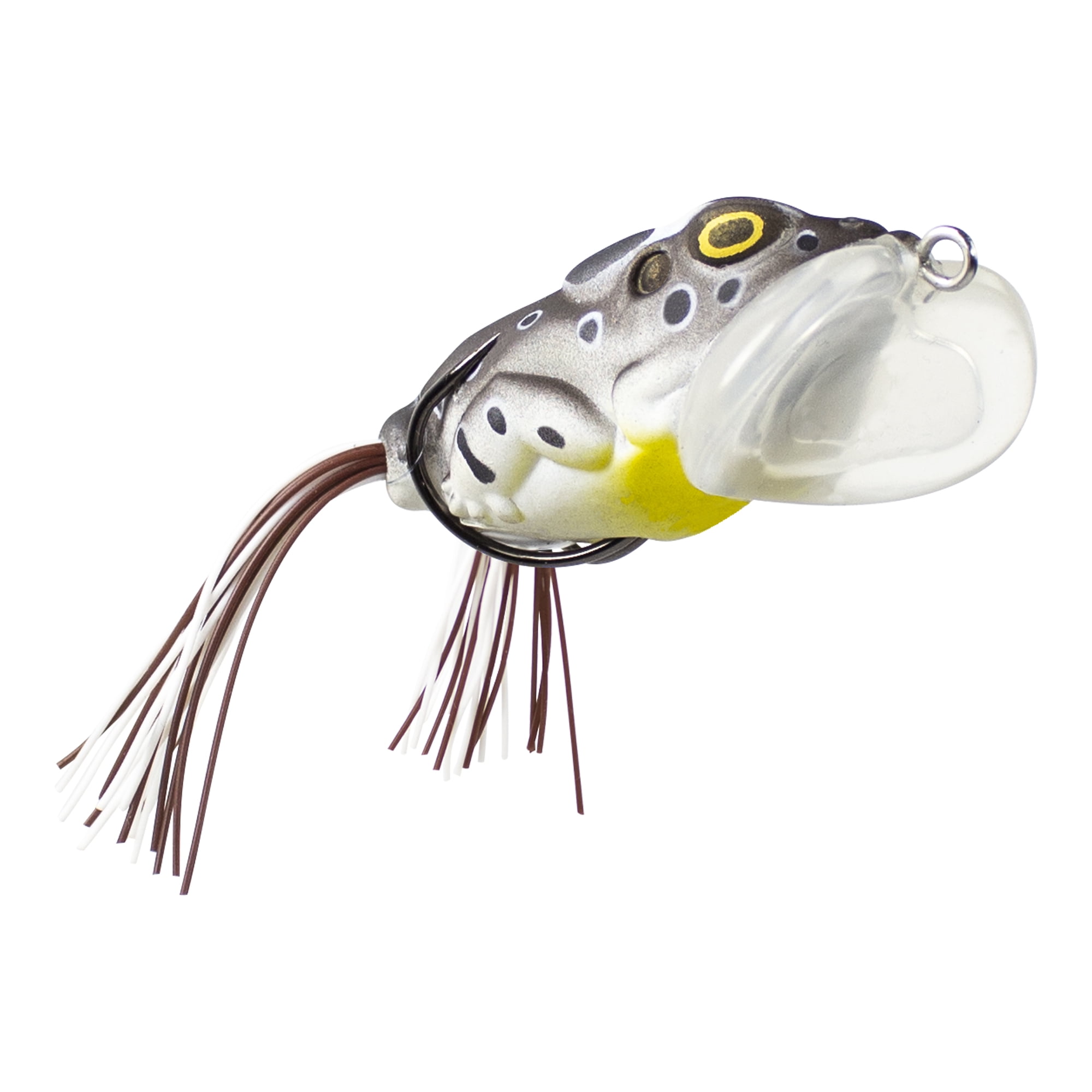 (2 pack) Lunkerhunt Yappa Frog - Topwater Lure - Croaker,2.25in,1/2oz,Soft Baits,Fishing Lures