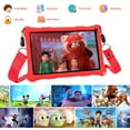 thumbnail image 4 of Thunrlge Kids Tablet, 7-Inch Kids Tablet, Android Tablet, 3+5 RAM 64GB ROM (TF CARD 256GB) Google Certified, Kids Software Pre-Installed, WiFi, Shockproof Case, Gift for kids, (Red), 4 of 10