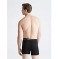 thumbnail image 4 of Calvin Klein Men's 3 Pack Stretch Cotton Boxer Briefs Blue Size Medium, 4 of 4