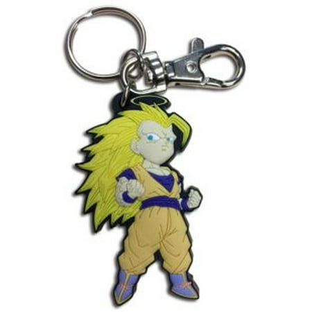 Dragon Key - Key Chain - Dragon Ball Z - SD SS3 Goku PVC ge85329