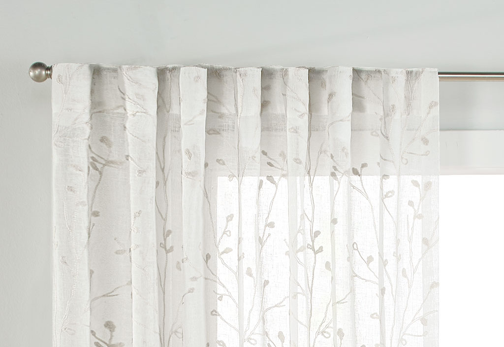Sure Fit Francis Pocket Rod Drapery Panel Pair 54X84