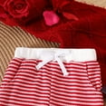 thumbnail image 6 of Zanarzt Baby Girl Clothes Cute Toddler Heart Print Long Sleeve Top Pants Two Piece Set Outfit Watermelon Red,3-4 Years, 6 of 9